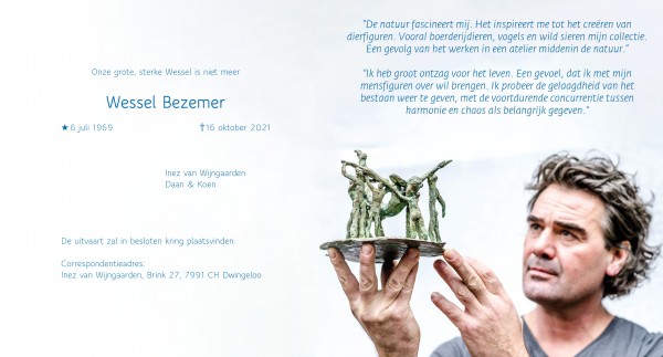 In memoriam Wessel Bezemer